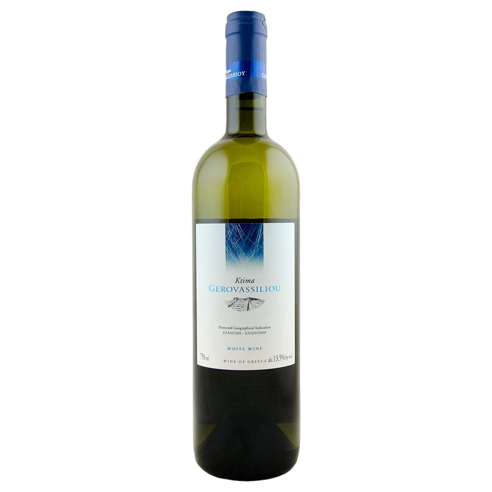 A bottle of 2025 Gerovassiliou Estate White 750ml White Wine