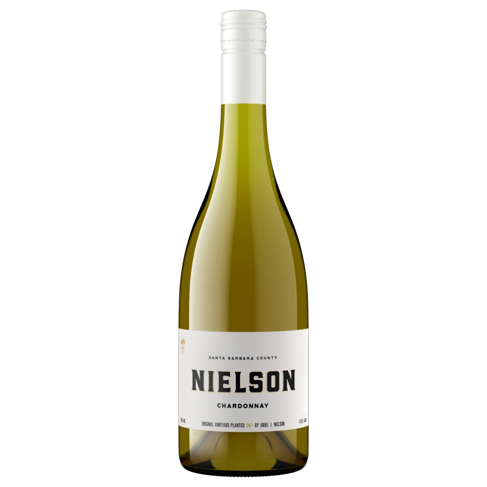 A bottle of 2023 Nielson Santa Barbara Chardonnay 750ml White Wine