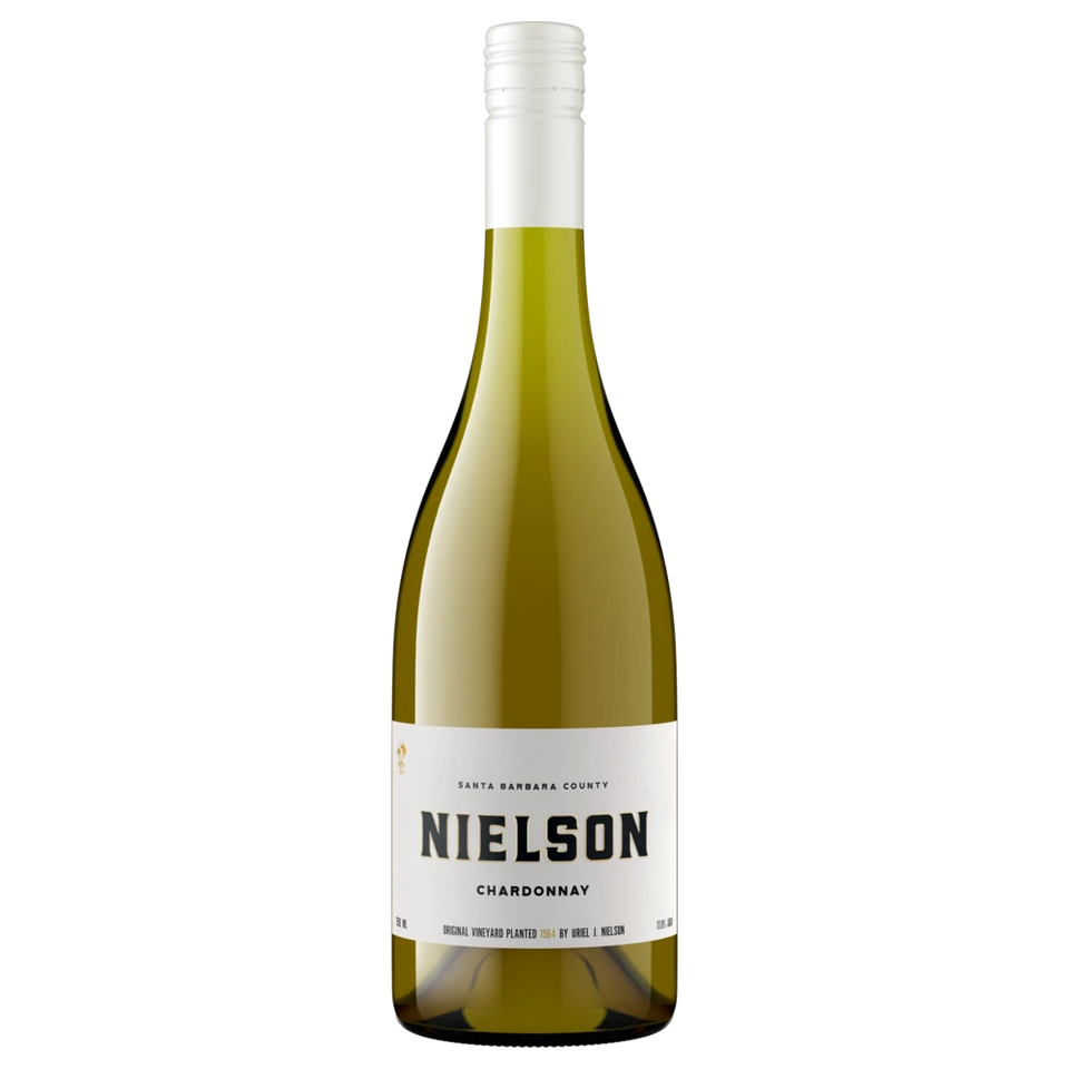 A bottle of 2023 Nielson Santa Barbara Chardonnay 750ml White Wine