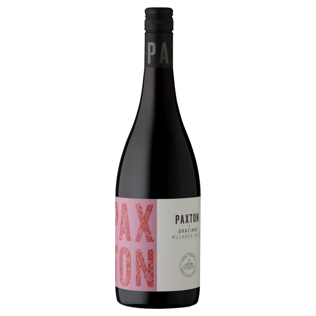A bottle of 2023 Paxton Graciano 750ml Red Wine