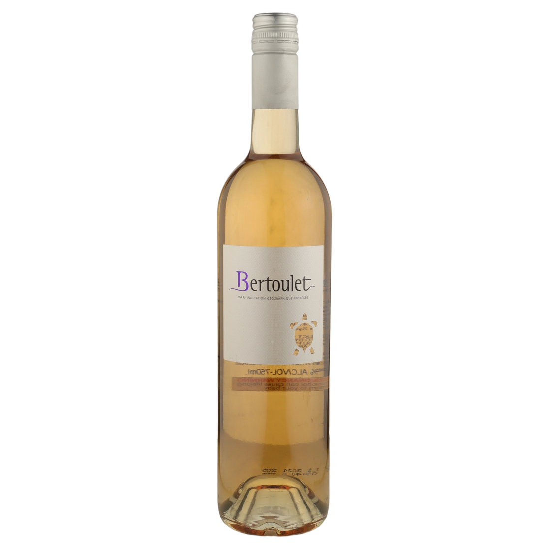A bottle of 2023 Gilardi Bertoulet VDP Rose 750ml Rose Wine