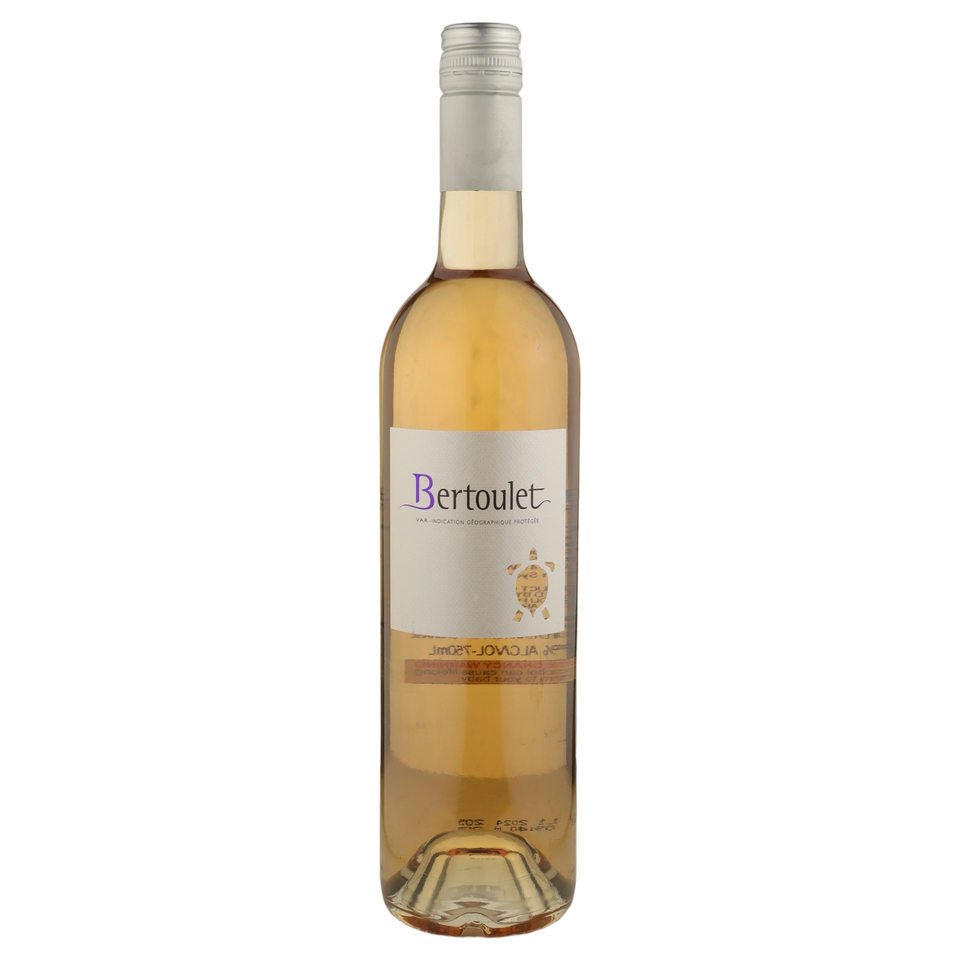 A bottle of 2023 Gilardi Bertoulet VDP Rose 750ml Rose Wine