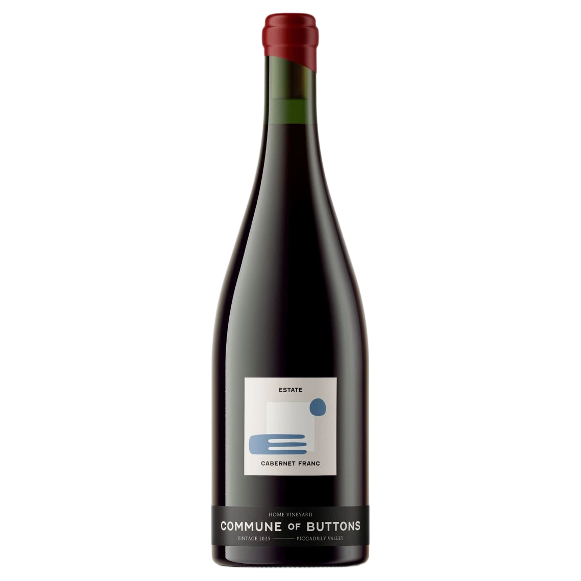 A bottle of 2025 Commune of Buttons Cabernet Franc 750ml Red Wine