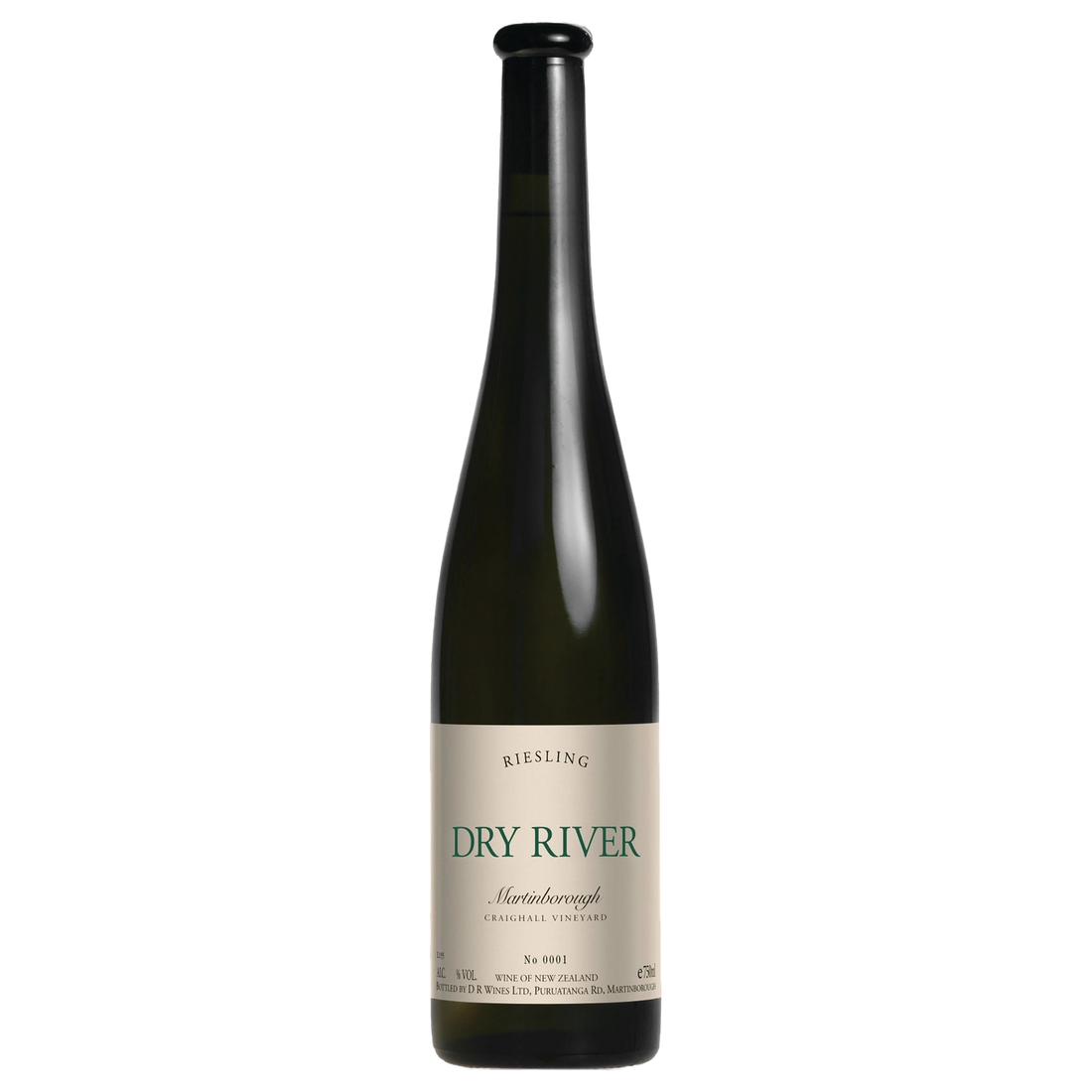 A bottle of 2023 Dry River Craighall Riesling Australia 750ml White Wine