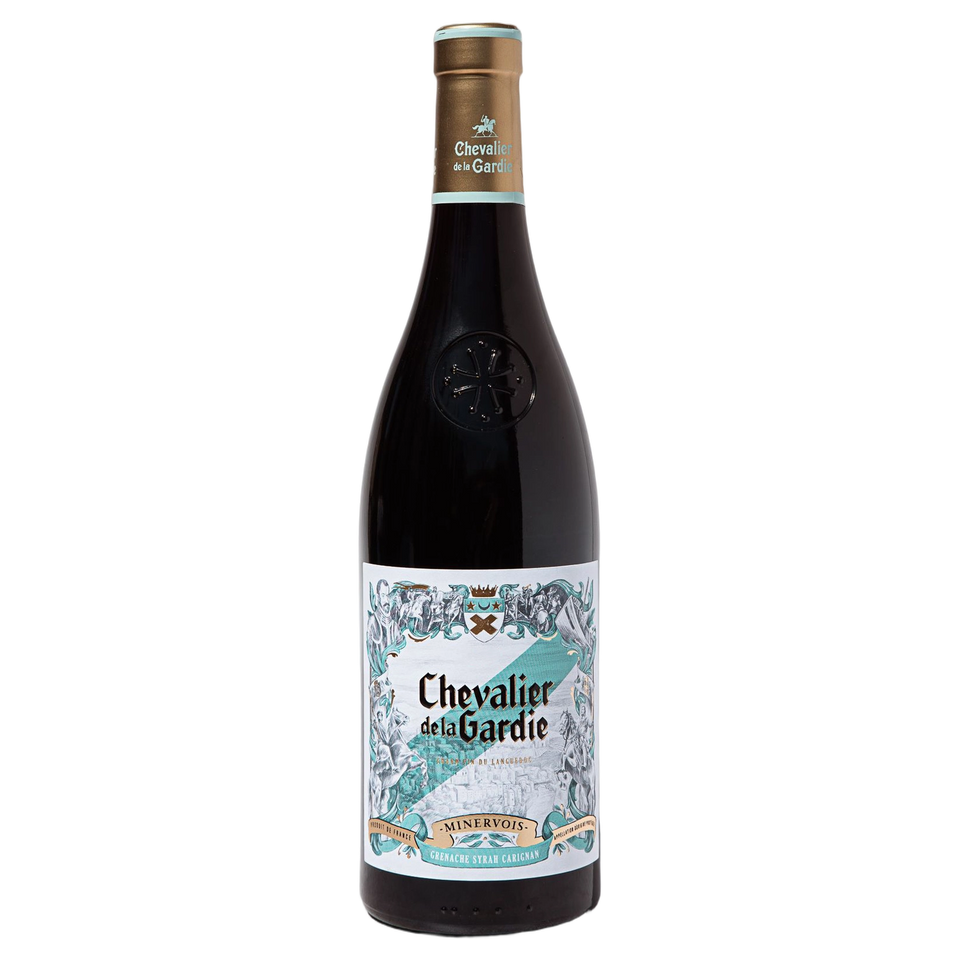 A bottle of Chevalier de La Gardie Cuvee Rouge Minervois 2022 750ml Red Wine