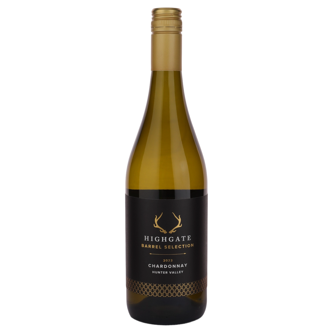 A bottle of 2023 Highgate Barrel Selection Chardonnay 750ml White Wine
