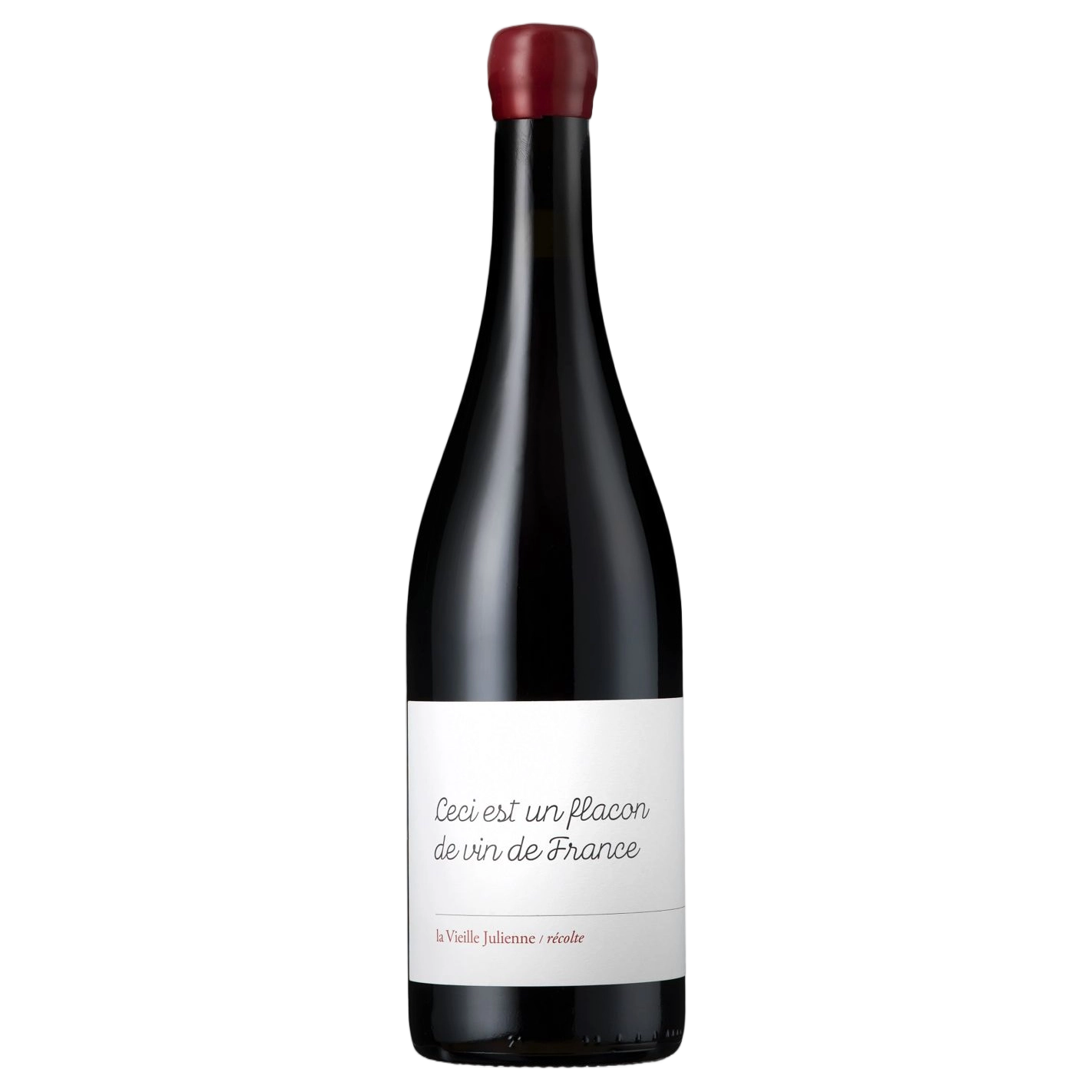 A bottle of 2022 Domaine de la Vieille Julienne Vin de France Rouge 750ml Red Wine