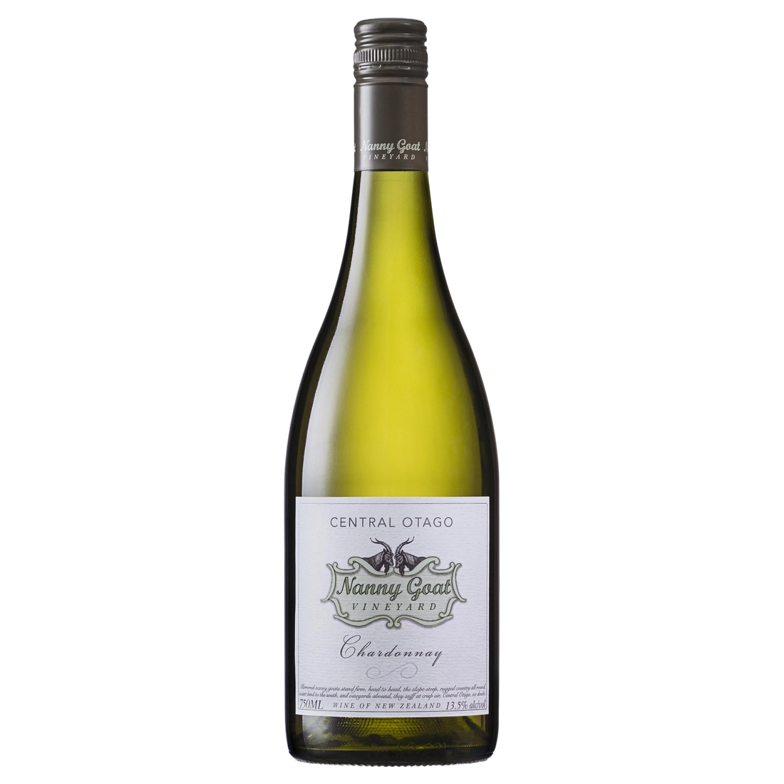 A bottle of 2025 Nanny Goat Vineyard Chardonnay 750ml White Wine