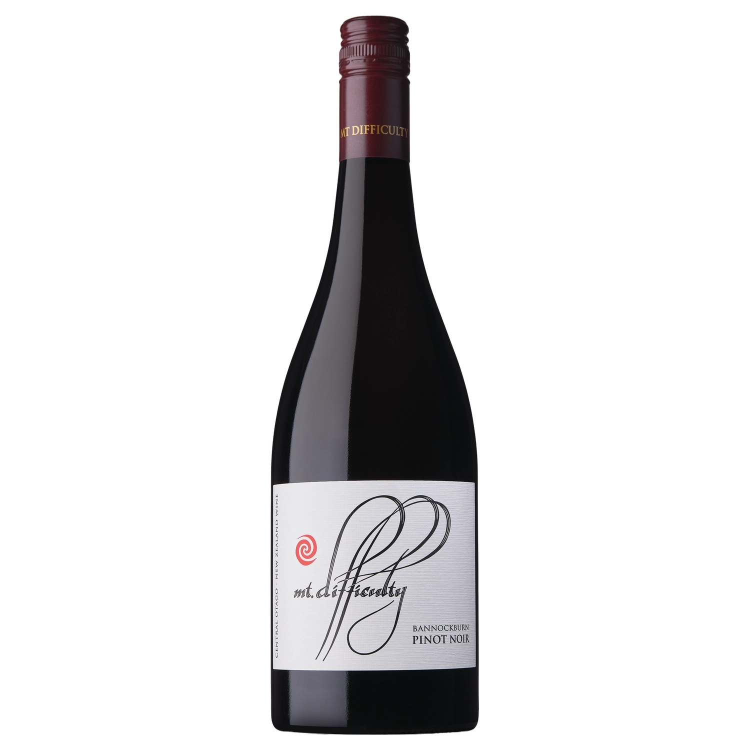 A bottle of 2024 Mt Difficulty Bannockburn Pinot Noir 750ml Red Wine