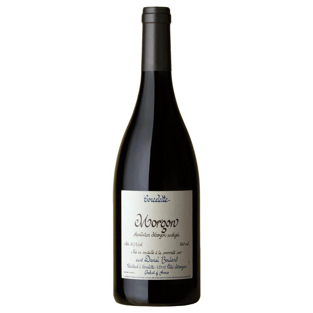A bottle of 2024 Domaine Daniel Bouland Morgon Corcelette 750ml Red Wine