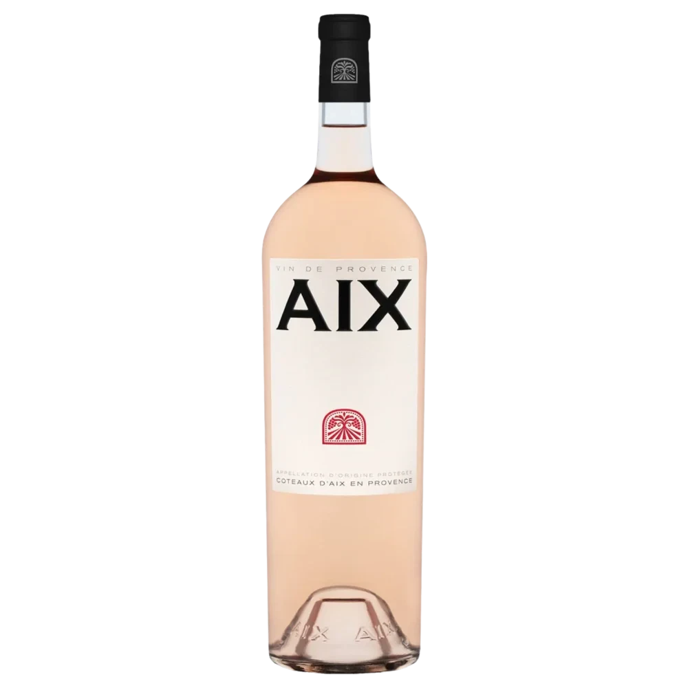 A bottle of Maison Saint Aix Dry Rose 2025 3000ml Rose Wine