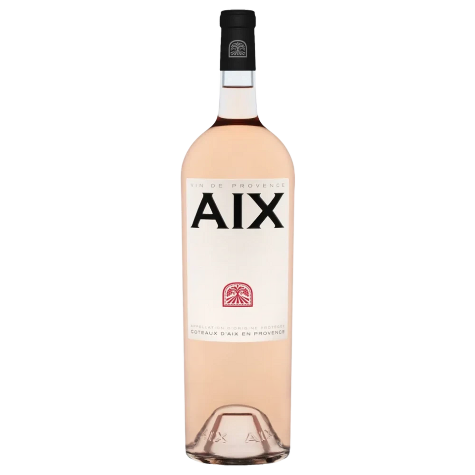 A bottle of Maison Saint Aix Dry Rose 2025 3000ml Rose Wine