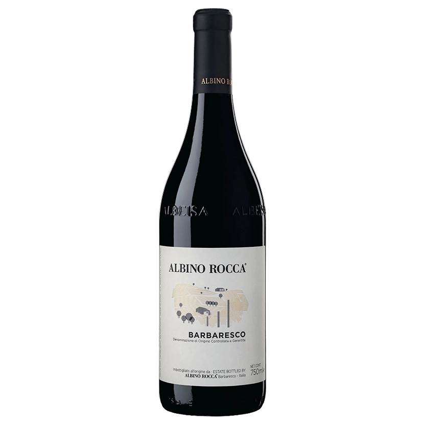 A bottle of 2022 Albino Rocca Barbaresco 750ml Red Wine