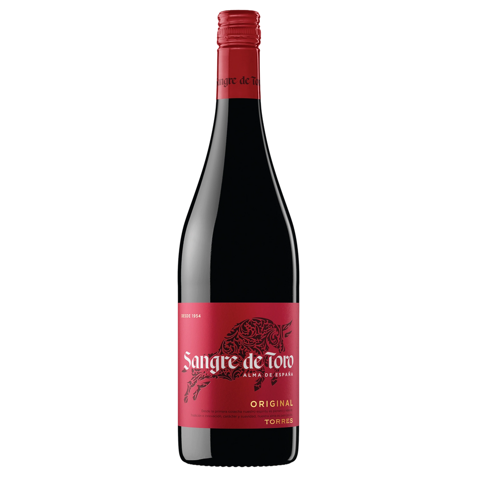 A bottle of 2023 Torres Sangre de Toro 375ml Red Wine