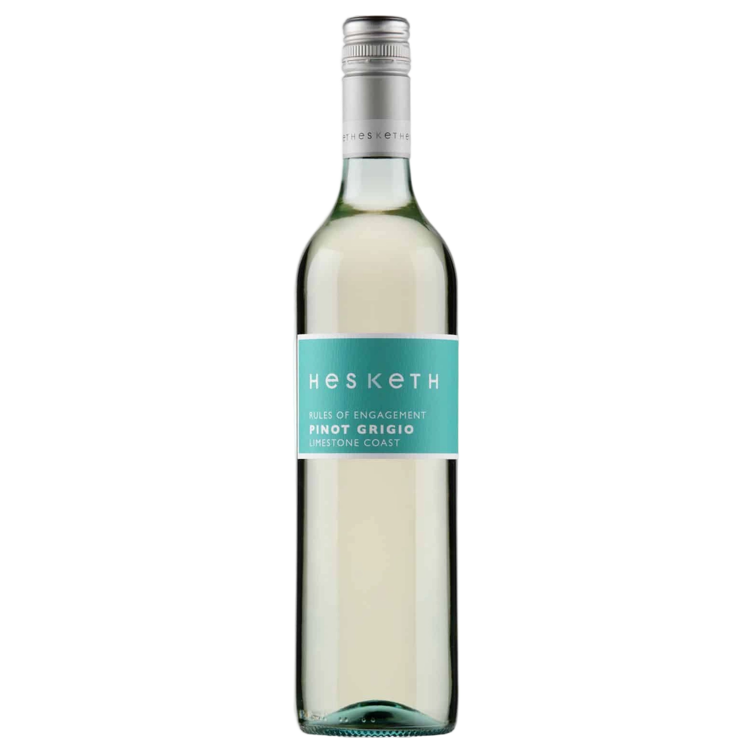 A bottle of 2025 Hesketh Rules of Engagement Limestone Coast Pinot Grigio 750ml White Wine