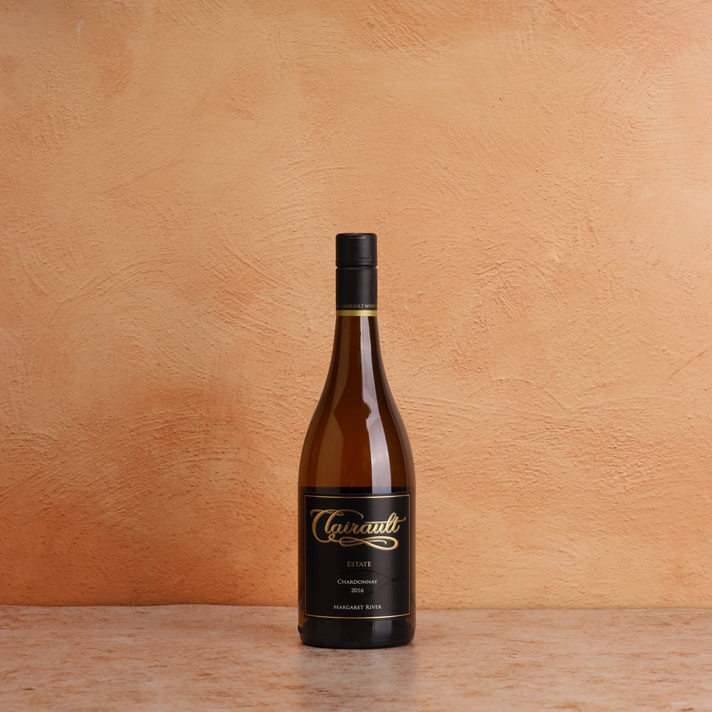 A bottle of 2016 Clairault Black Label Chardonnay 750ml White Wine