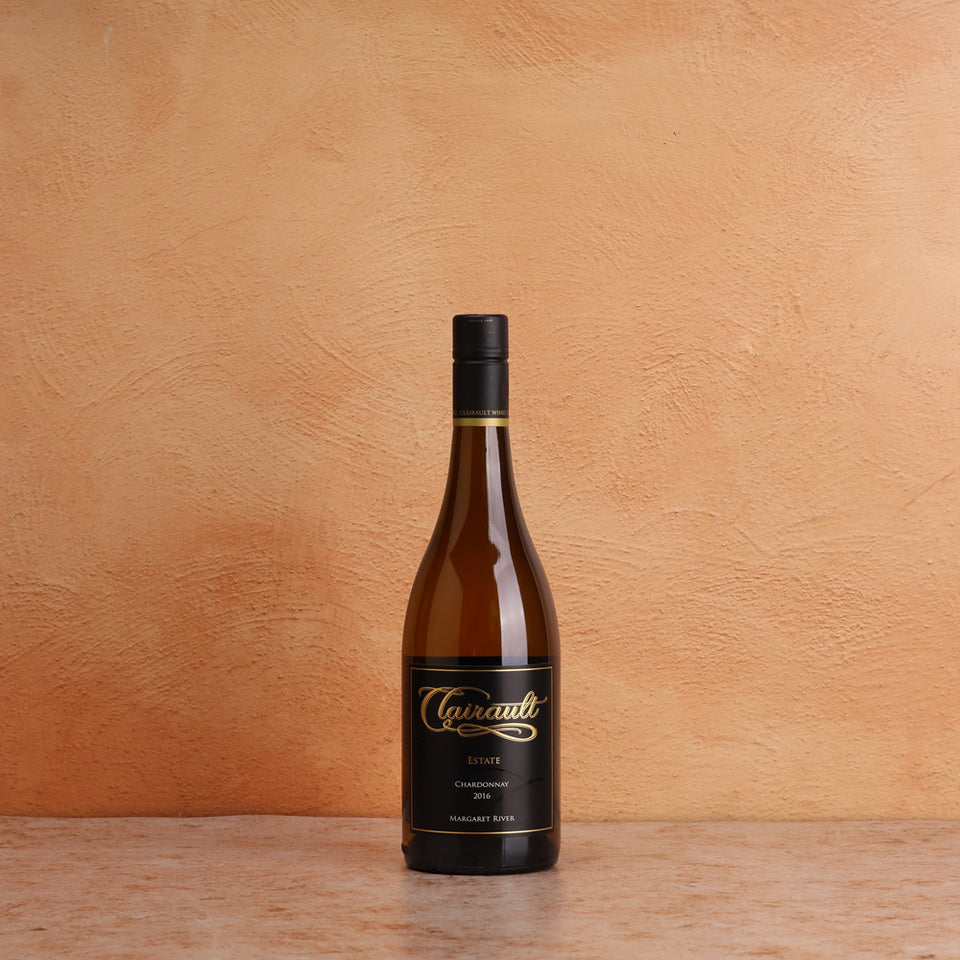 A bottle of 2016 Clairault Black Label Chardonnay 750ml White Wine