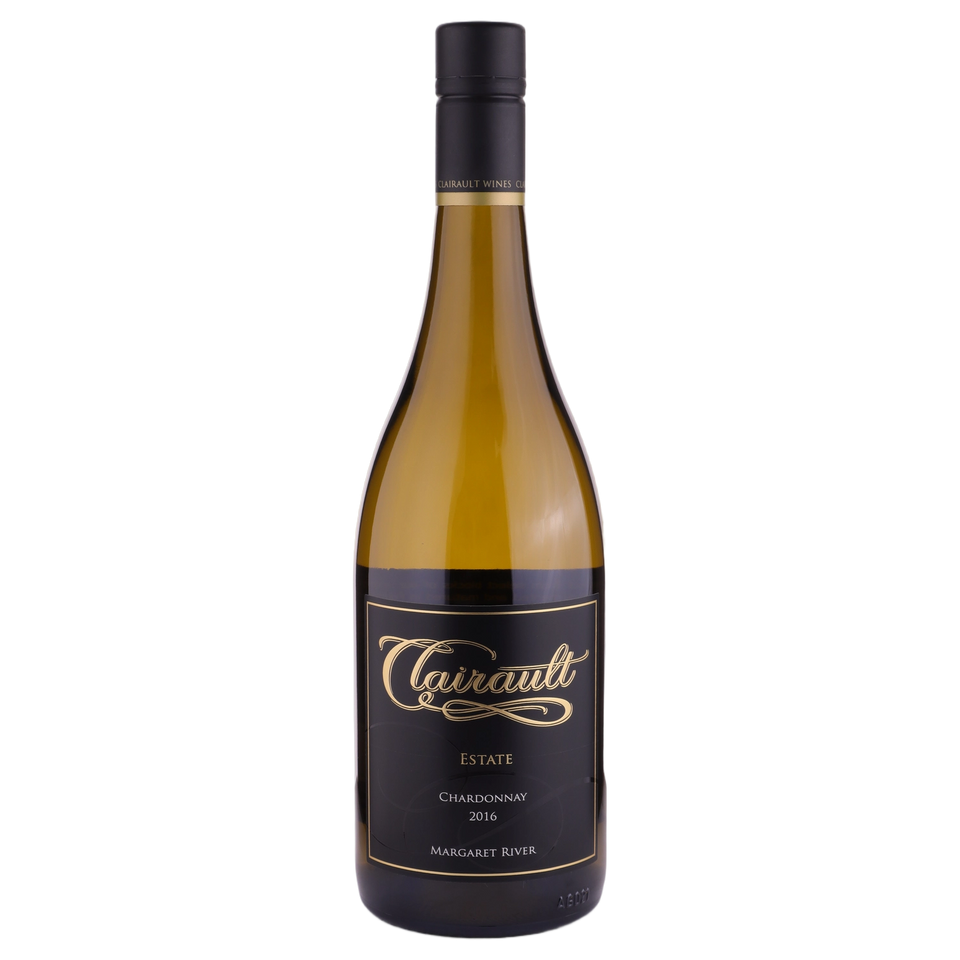 A bottle of 2016 Clairault Black Label Chardonnay 750ml White Wine