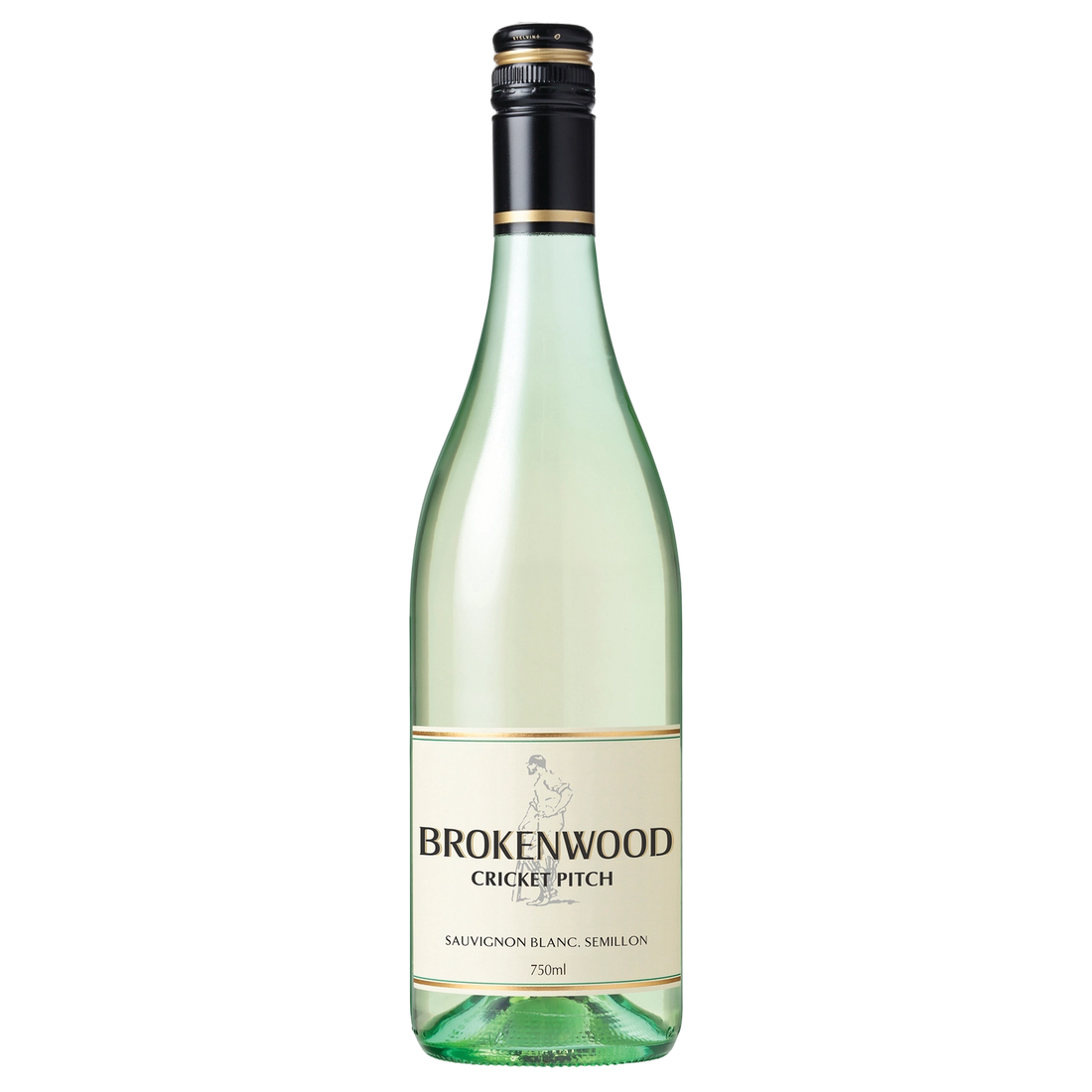 A bottle of 2025 Brokenwood Cricket Pitch White 750ml White Wine