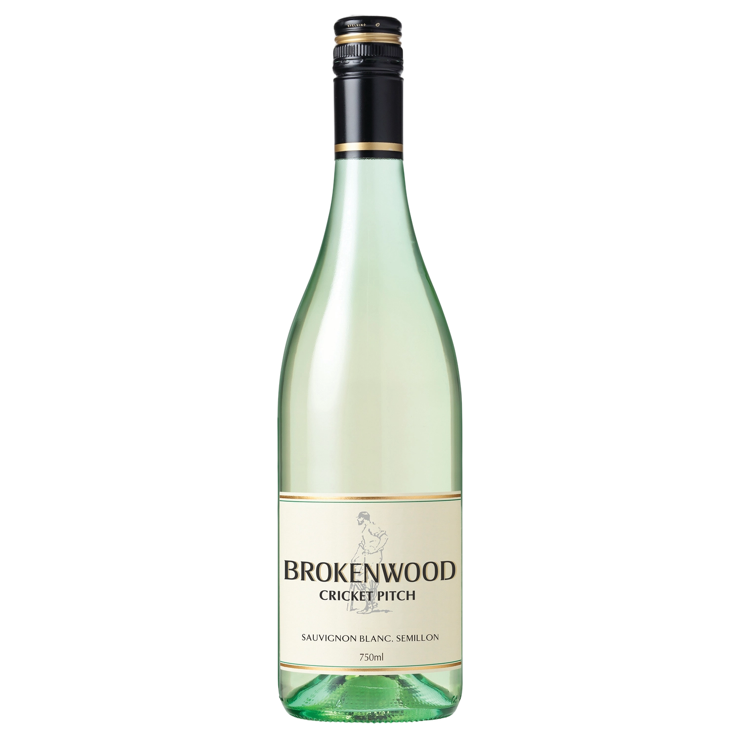 A bottle of 2025 Brokenwood Cricket Pitch White 750ml White Wine