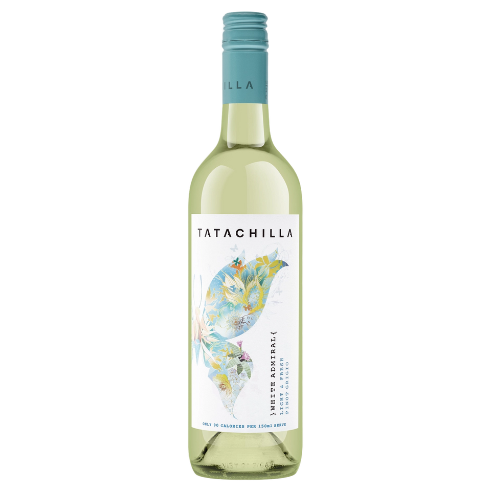 A bottle of 2025 Tatachilla White Admiral Pinot Grigio 750ml White Wine