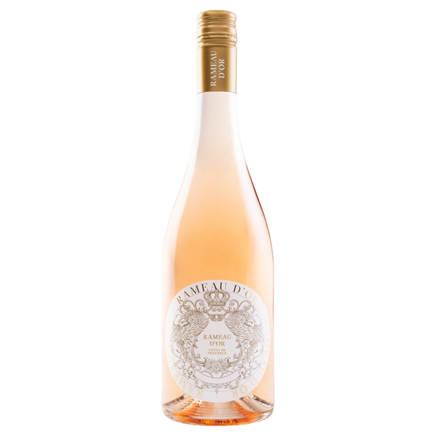 A bottle of 2025 Rameau d'Or Provence Rose 750ml Rose Wine