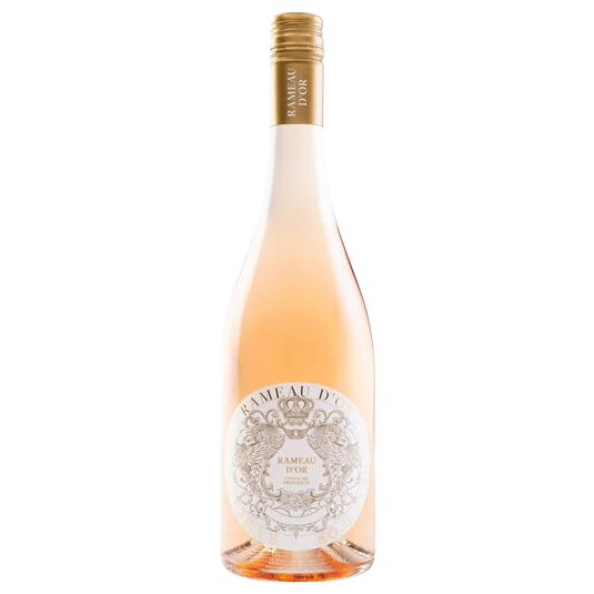 A bottle of 2025 Rameau d'Or Provence Rose 750ml Rose Wine