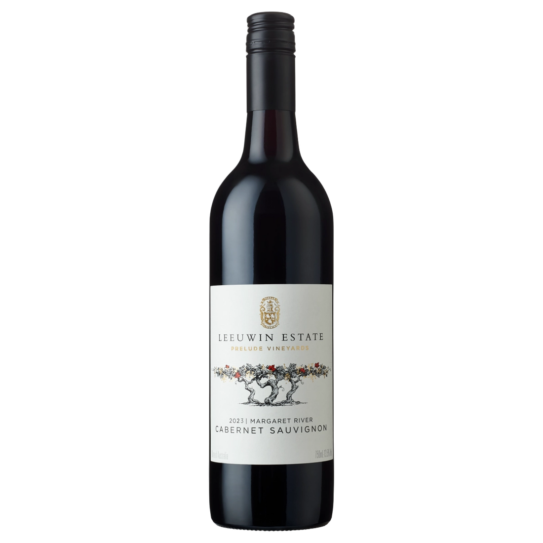 A bottle of Leeuwin Estate Prelude Cabernet Sauvignon 2023 750ml Red Wine