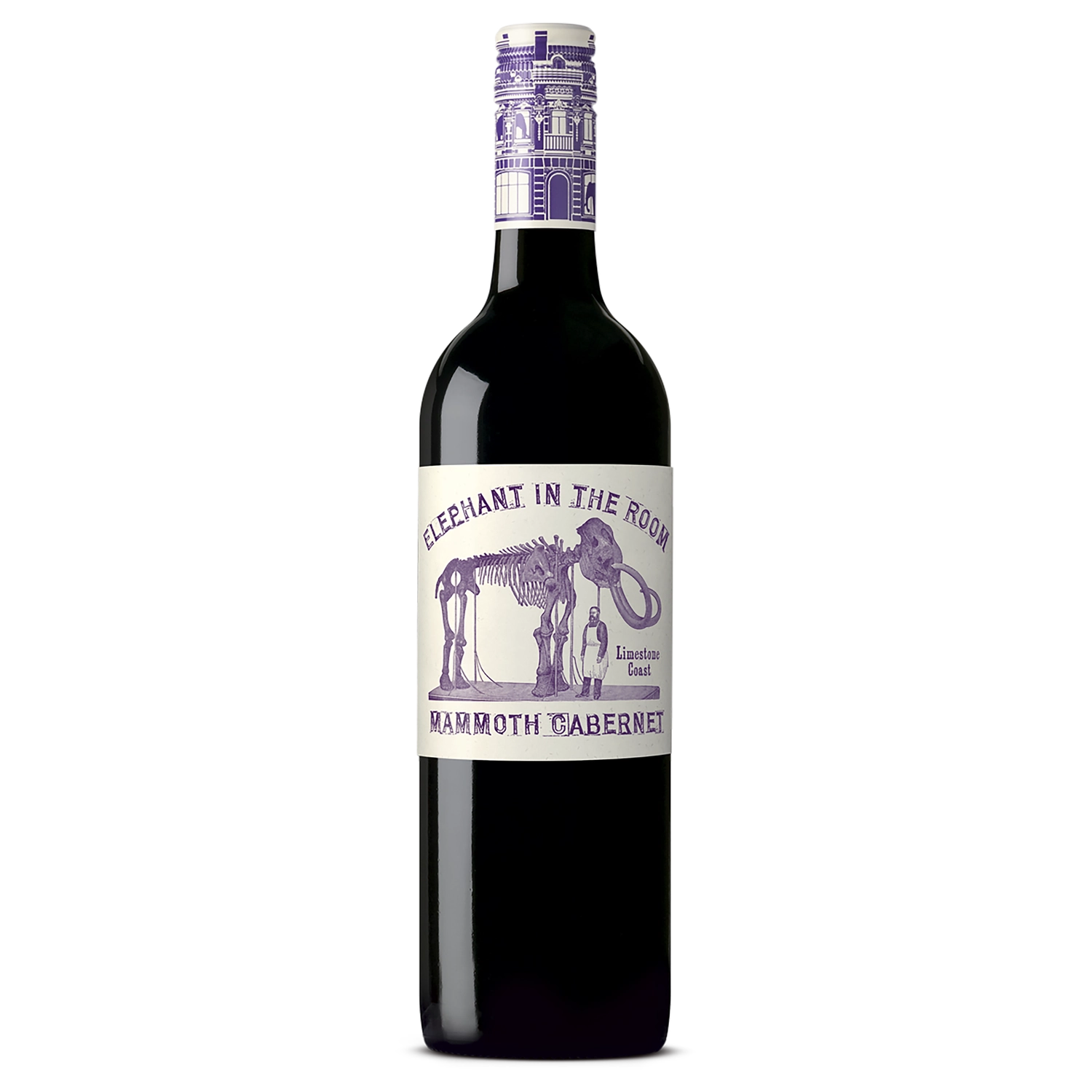 A bottle of 2022 Elephant in the Room Limestone Coast Cabernet Sauvignon 750ml Red Wine