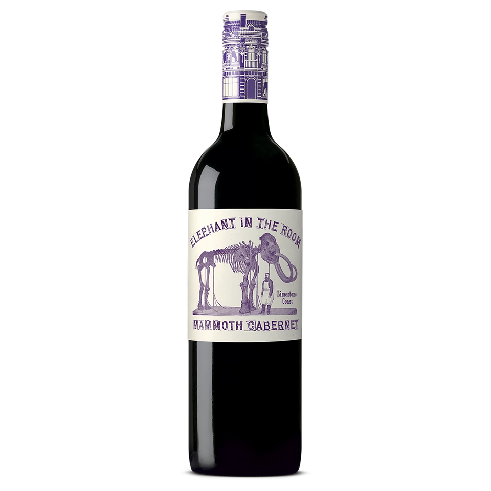 A bottle of 2022 Elephant in the Room Limestone Coast Cabernet Sauvignon 750ml Red Wine