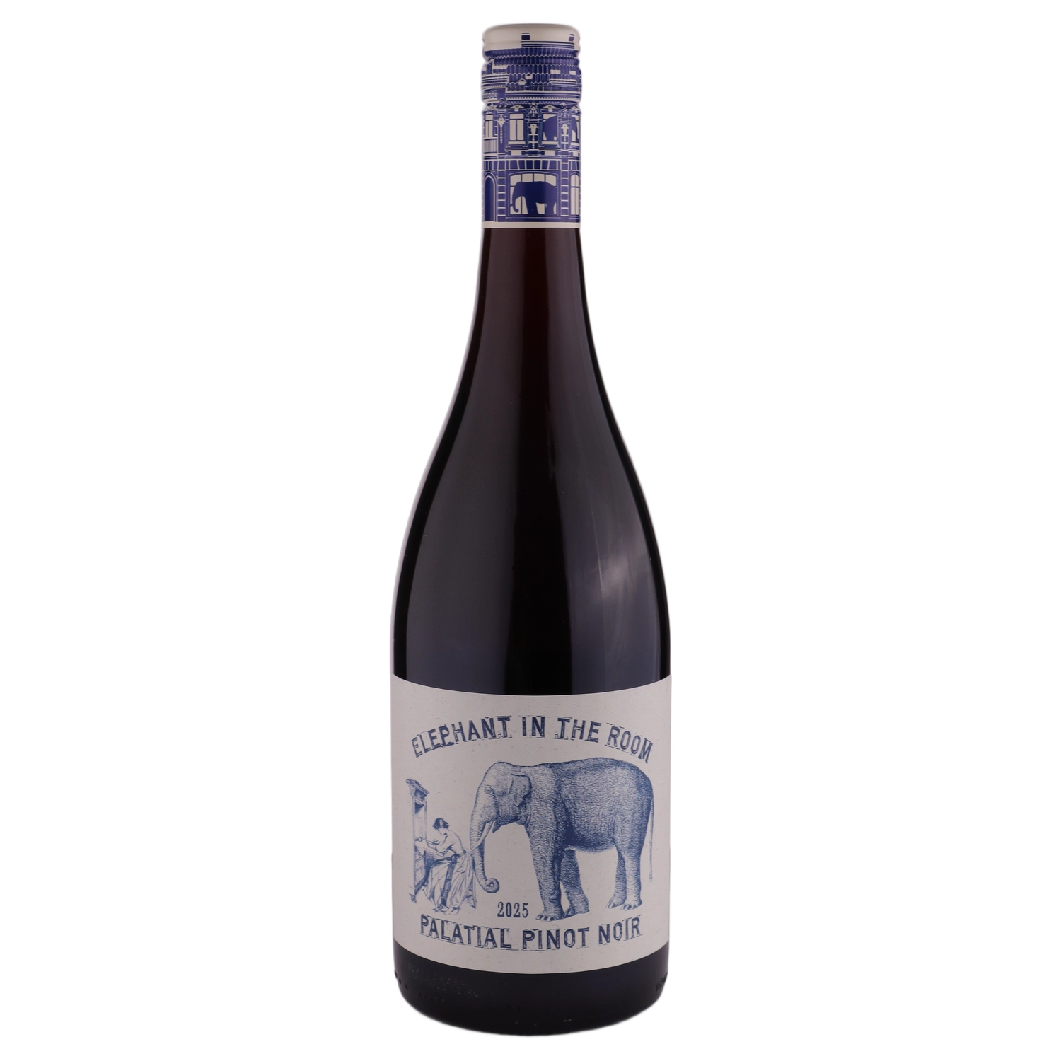 A bottle of 2025 Elephant in the Room South Australian Pinot Noir 750ml Red Wine