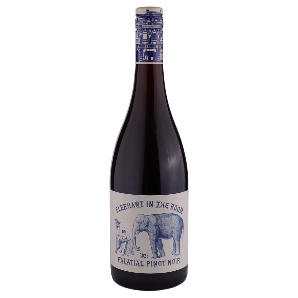 A bottle of 2025 Elephant in the Room South Australian Pinot Noir 750ml Red Wine