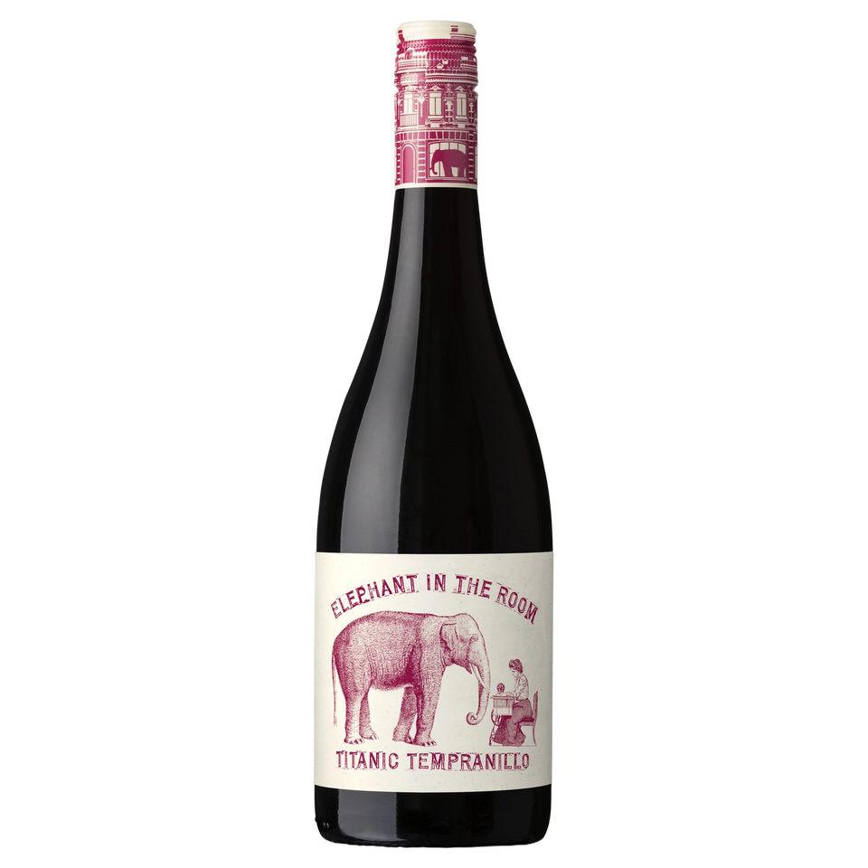 A bottle of 2025 Elephant in the Room South Australian Tempranillo 750ml Red Wine