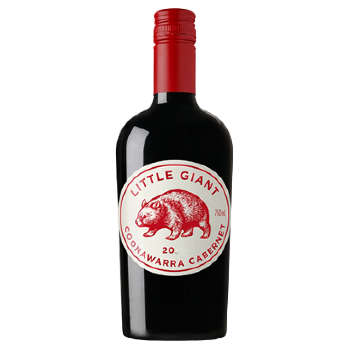 A bottle of 2023 Little Giant Core Coonawarra Cabernet 750ml Red Wine