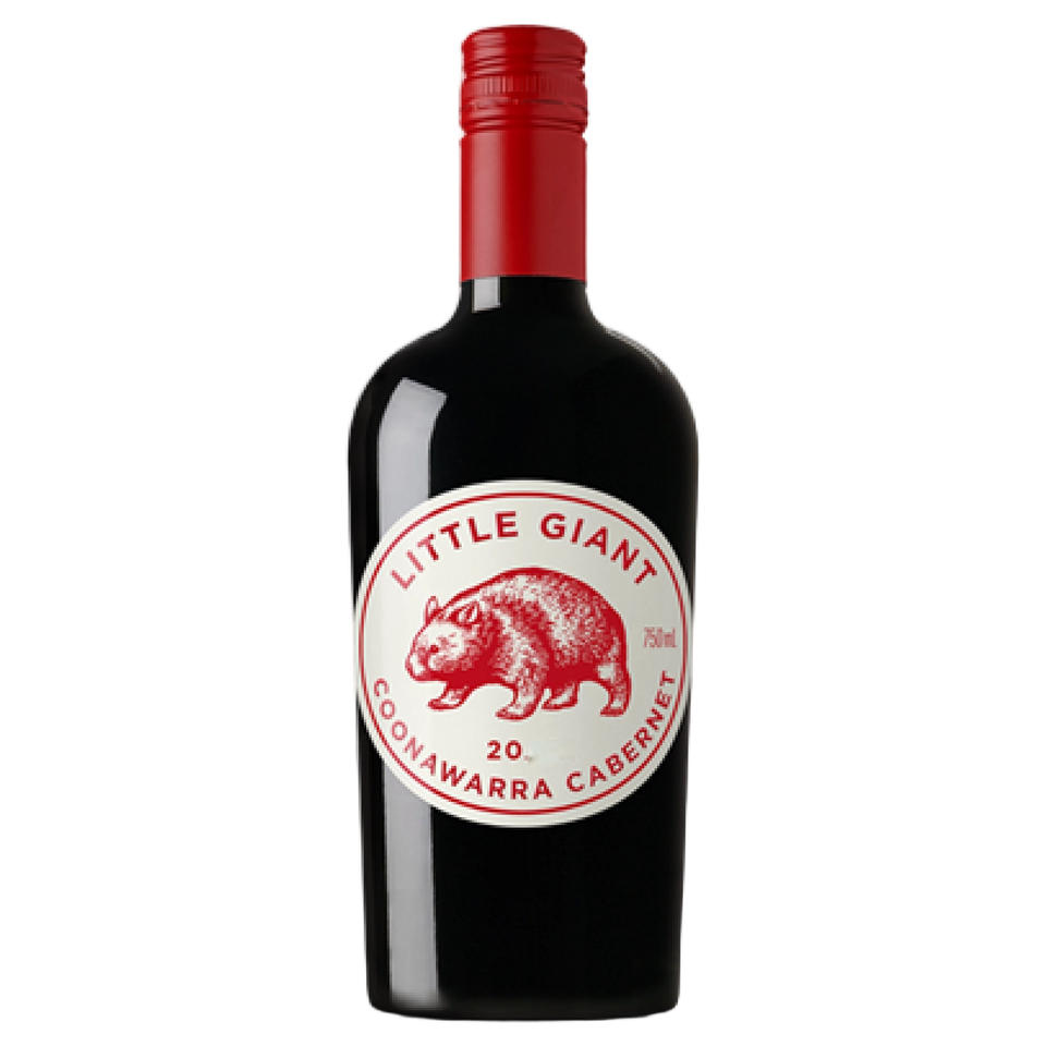 A bottle of 2023 Little Giant Core Coonawarra Cabernet 750ml Red Wine