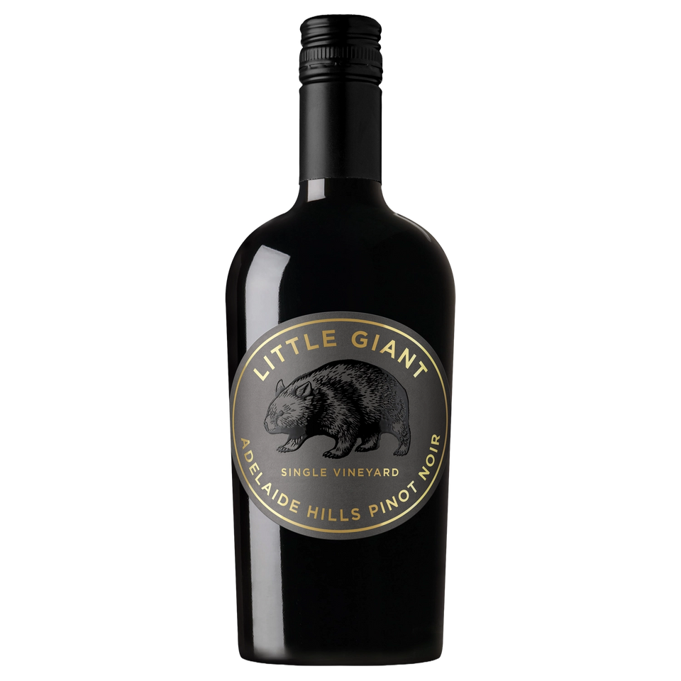 A bottle of 2025 Little Giant Single Vineyard Adelaide Hills Pinot Noir 750ml Red Wine
