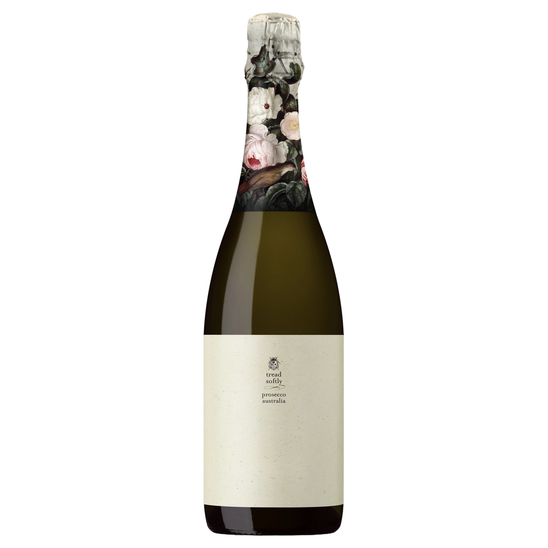 A bottle of NV Tread Softly Prosecco 750ml Sparkling Wine