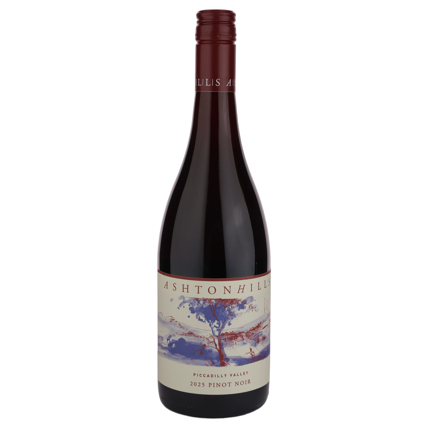 A bottle of 2025 Ashton Hills Piccadilly Valley Pinot Noir 750ml Red Wine