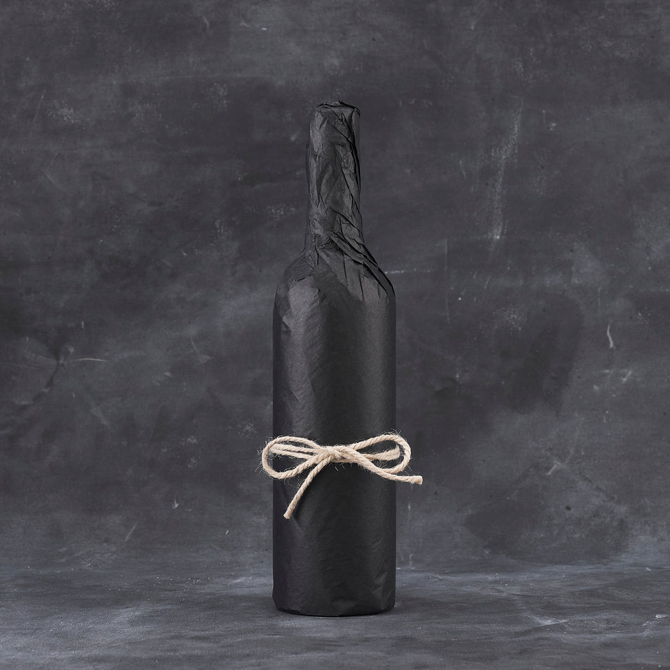 ITM598590 Mystery Single Bottle Burgundy Sloping Shape Transparent