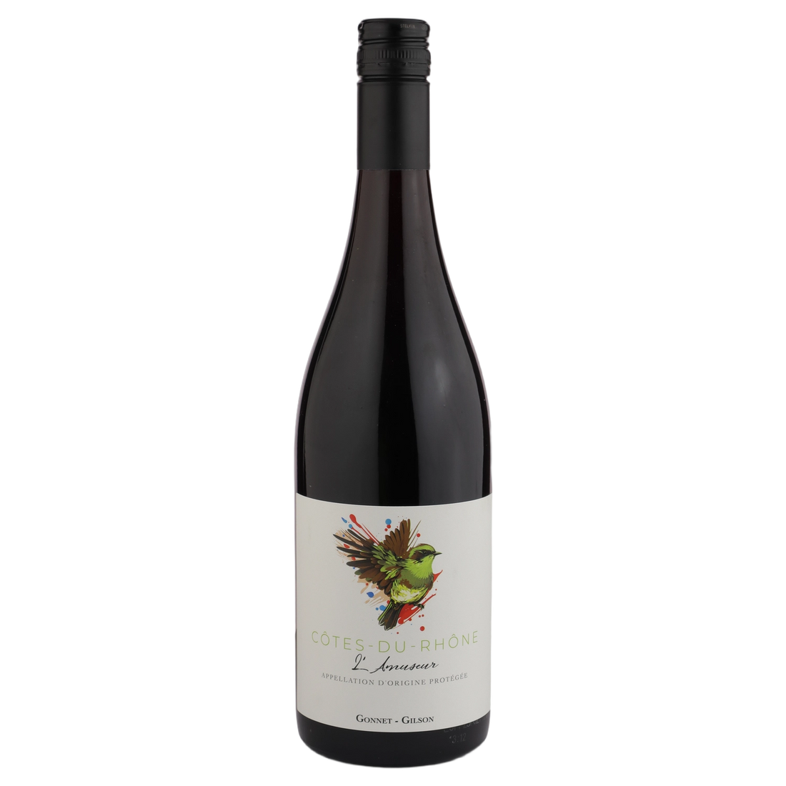 A bottle of Gonnet Gilson L'Amuseur Cotes du Rhone 2022 750ml Red Wine