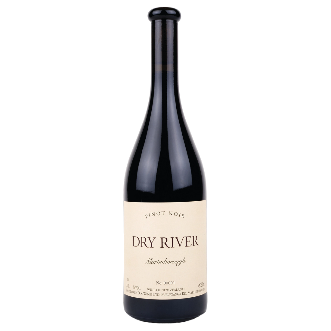 A bottle of 2023 Dry River Pinot Noir Australia 750ml Red Wine