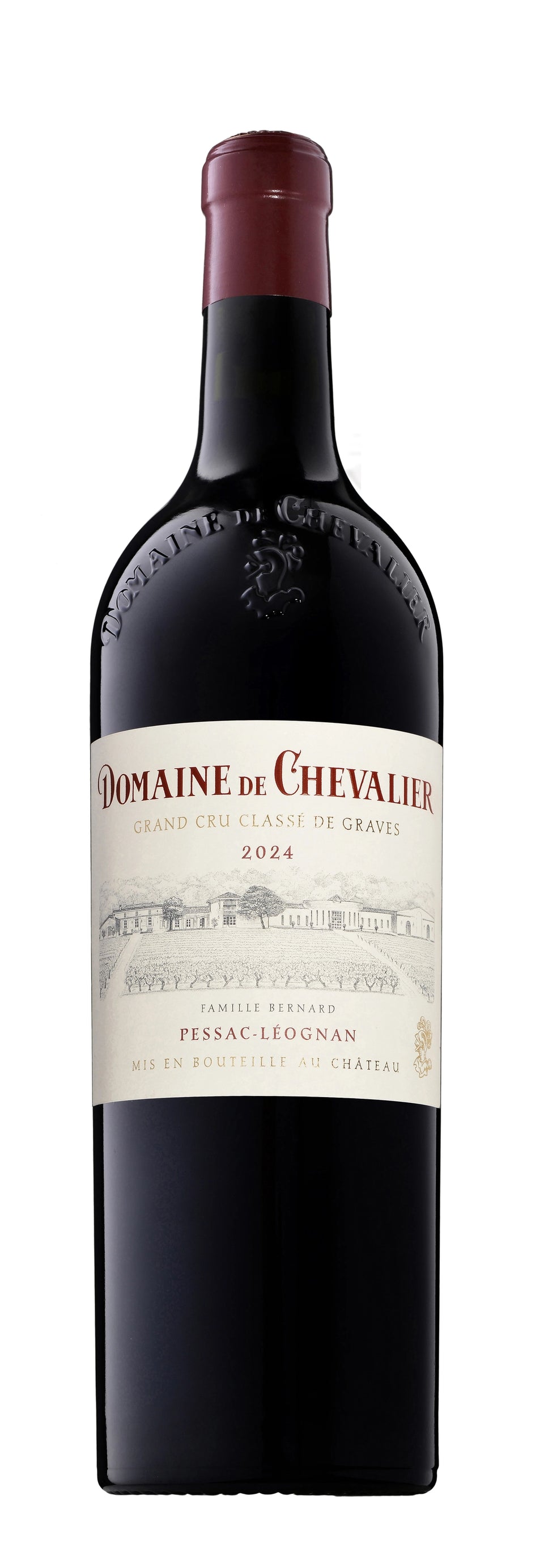 A bottle of 2009 Domaine de Chevalier rouge 750ml Red Wine