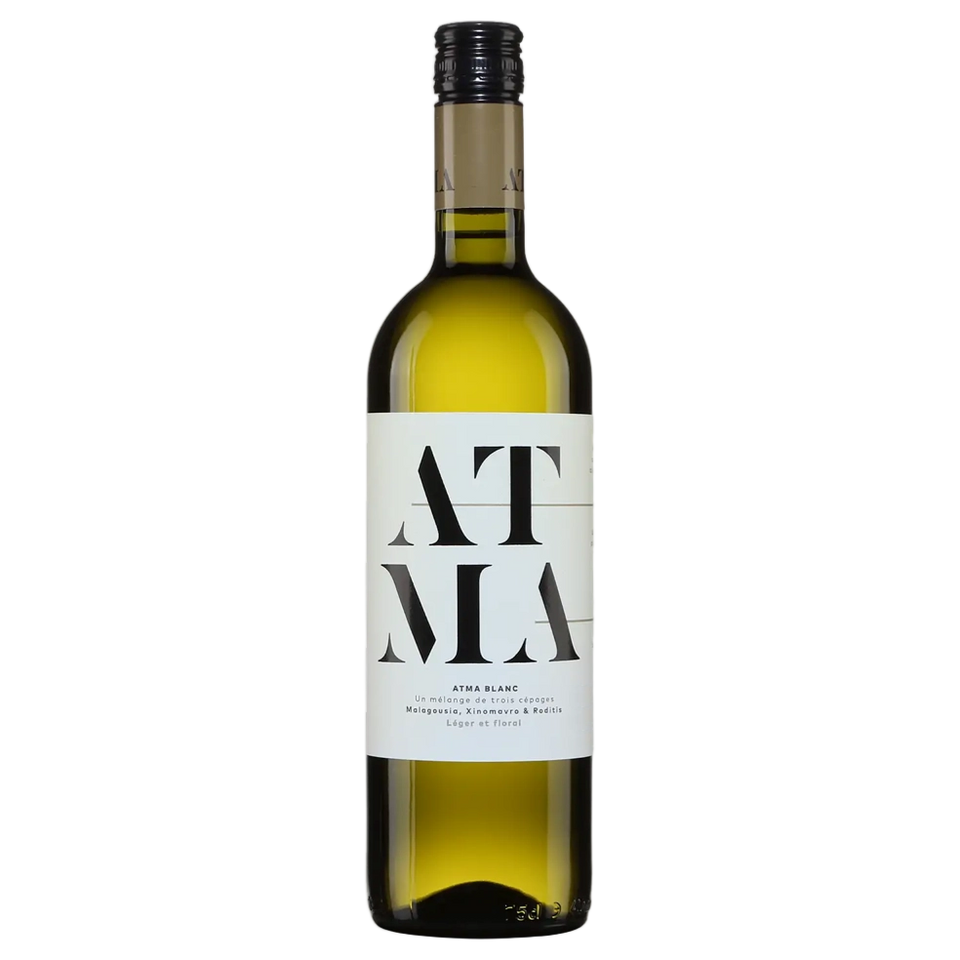 A bottle of 2025 Thymiopoulos ATMA White 750ml White Wine