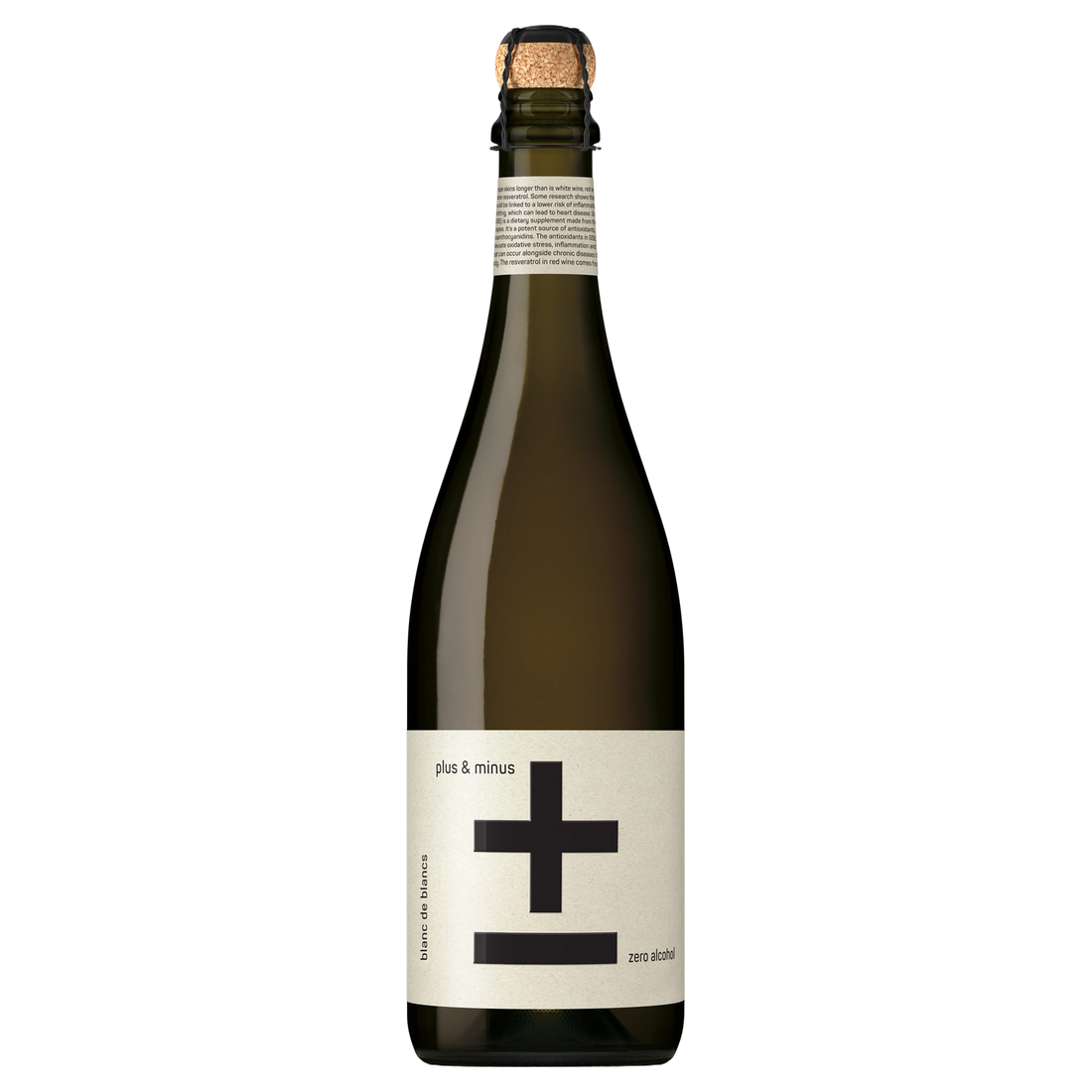 NV Plus & Minus Non Alcoholic Blanc de Blanc