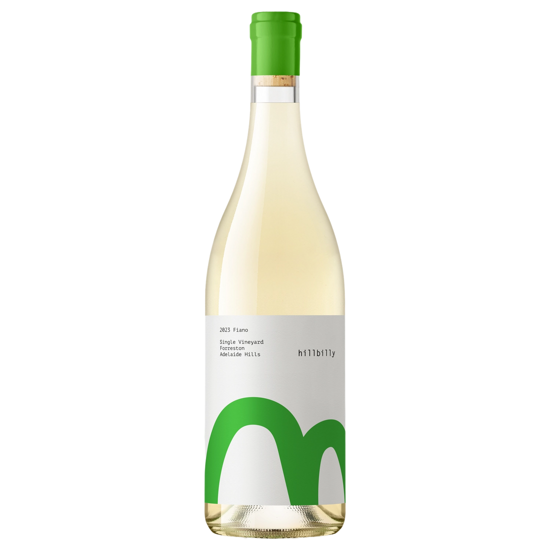 A bottle of 2023 Hillbilly Adelaide Hills Fiano 750ml White Wine