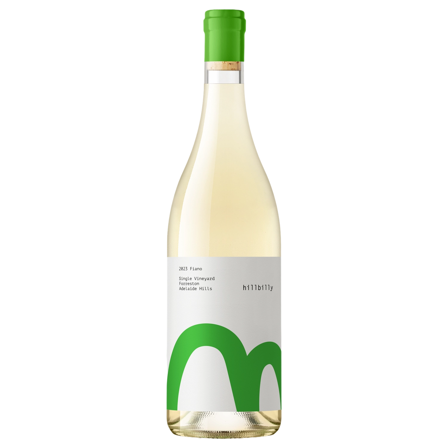 A bottle of 2023 Hillbilly Adelaide Hills Fiano 750ml White Wine