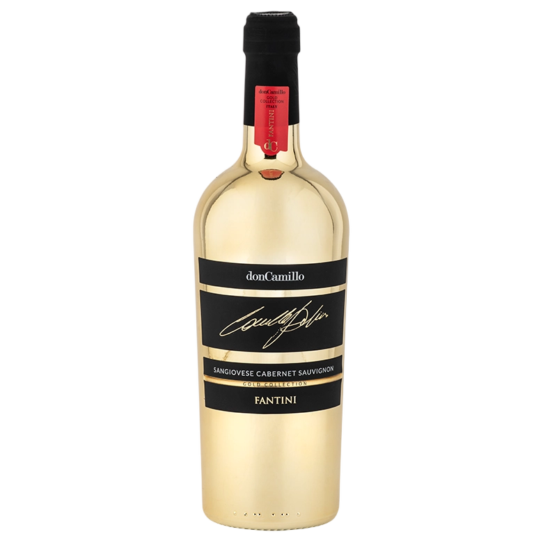 A bottle of 2022 Fantini Don Camillo Sangiovese Cabernet Sauvignon 750ml Red Wine