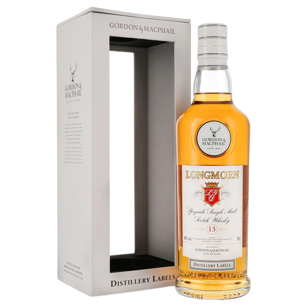 A bottle of G&M Distillery Labels Longmorn 13YO 46% 700ml