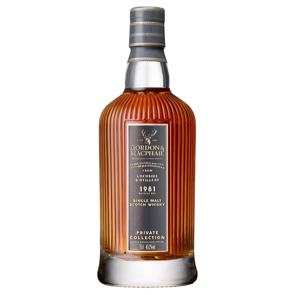 A bottle of G&M Private Collection Lochside 1981 (40YO) 49.2% 700ml
