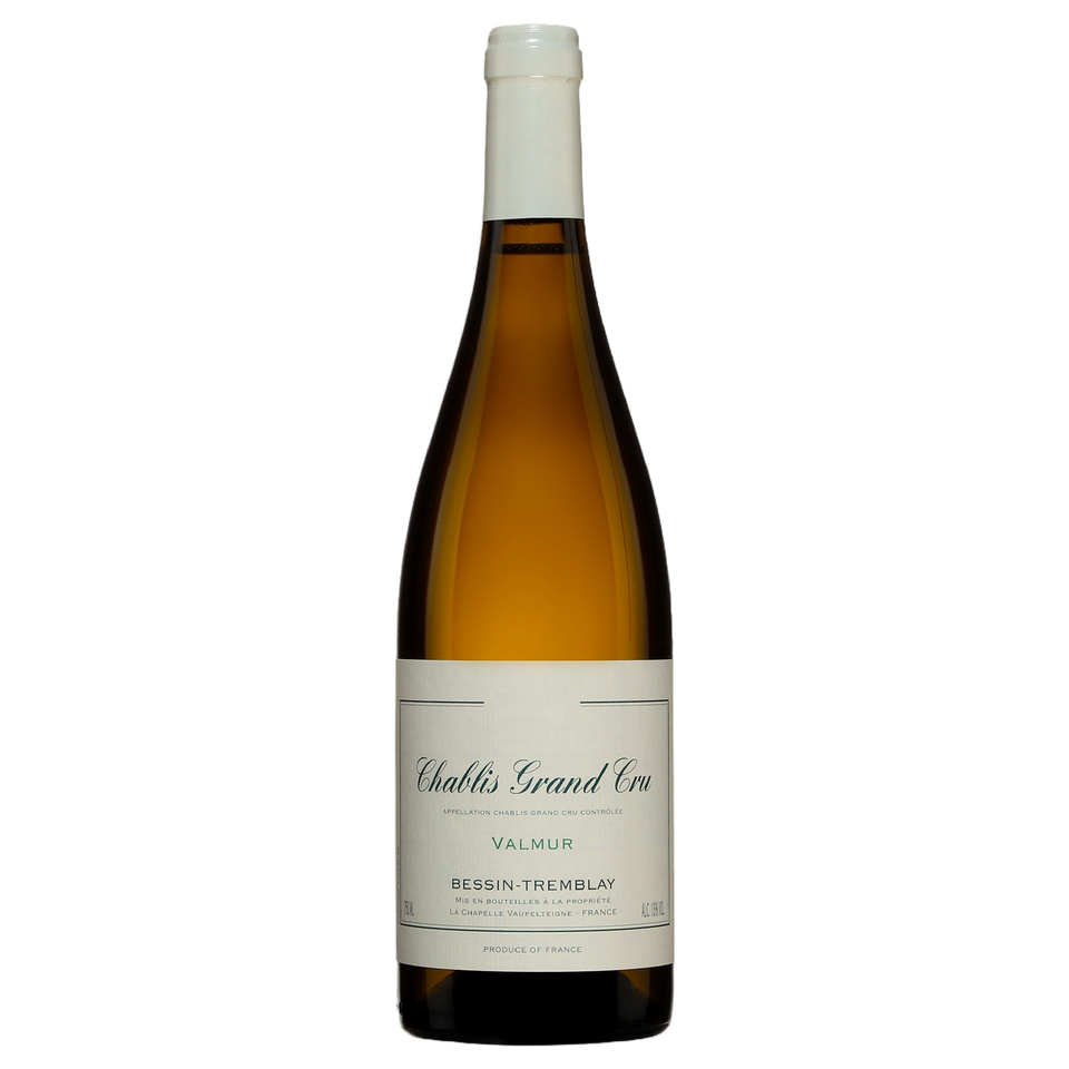 A bottle of 2023 Bessin Tremblay Chablis Grand Cru Valmur 750ml White Wine